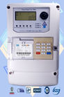 GSM GPRS AMI Solutions Bezprzewodowy miernik energii elektrycznej 3-fazowy STS przedpłatę dużej mocy użytkownika