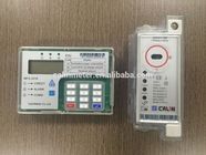 Portugalia Class 1 Din Rail KWH Meter STS Keypad Single Phase Prepaid Electricity With CIU